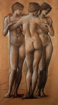 愛德華 科萊 伯恩 瓊斯 The Three Graces